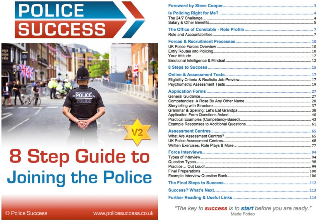 Joining the police guide